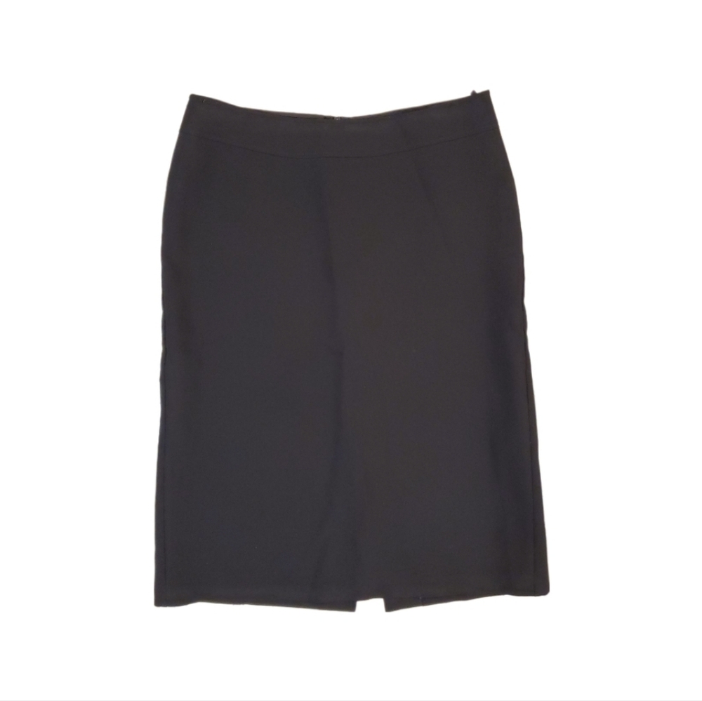United Colors of Benetton Women's Vintage Black Classic Pencil Skirt Small